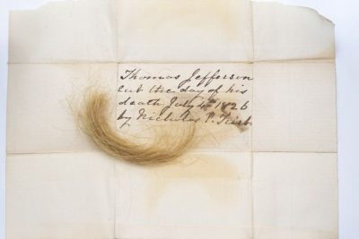 DNA evidence from Thomas Jefferson’s hair reveals the truth about his relationship with Sally Hemings